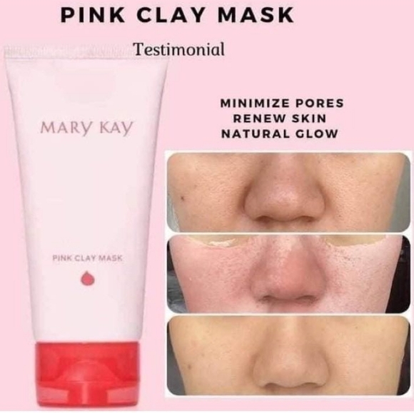 Mary Kay Pink Clay Flower Essence Facial Cleanser Antioxidant Creamy Mask - Picture 9 of 9